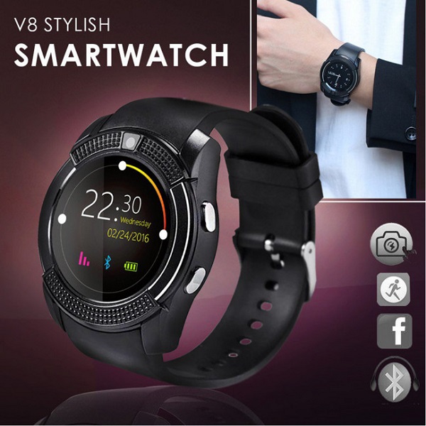 V8 smart watch sale unboxing
